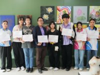 มทร.ธัญบุรี ร่วมกับสมาคมศิลป์หอไตร เปิดนิทรรศการนานาชาติ สานศิลป์กลิ่นปทุม