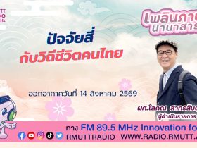 เพลินภาษานานาสาระ L ปัจจัยสี่ กับวิถีชีวิตคนไทย