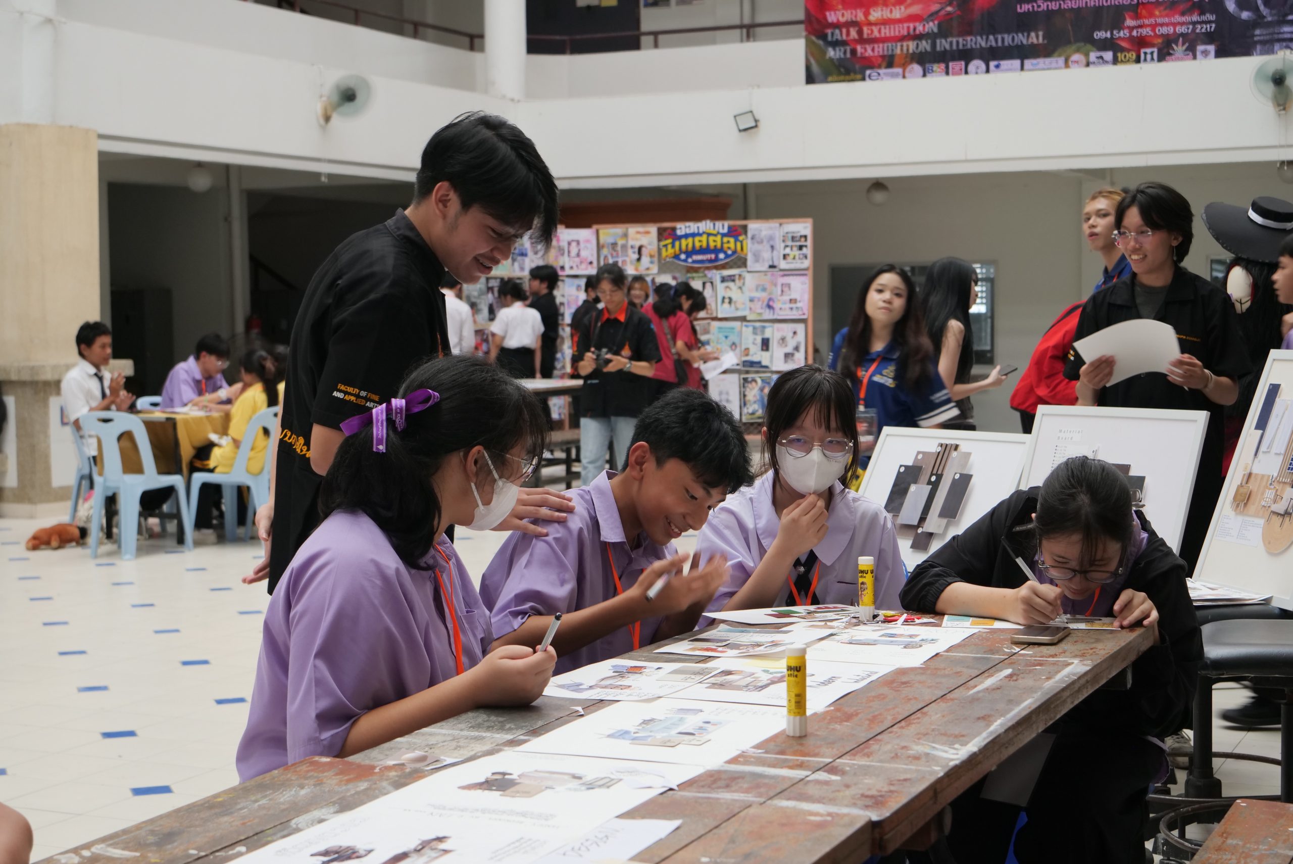 คณะศิลปกรรมศาสตร์ มทร.ธัญบุรี จัดโครงการ เส้นทางเข้าศึกษาต่อคณะศิลปกรรมศาสตร์