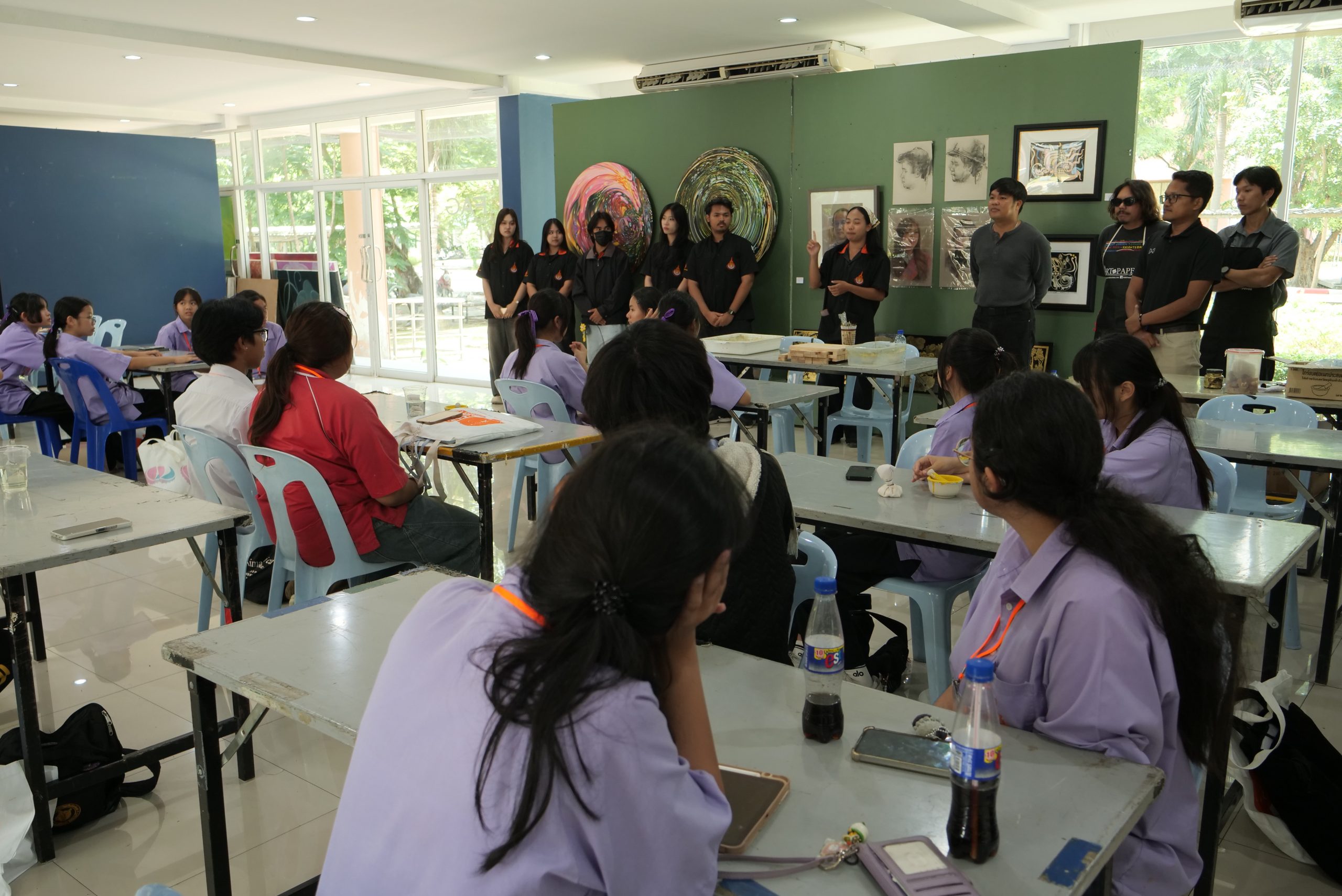 คณะศิลปกรรมศาสตร์ มทร.ธัญบุรี จัดโครงการ เส้นทางเข้าศึกษาต่อคณะศิลปกรรมศาสตร์