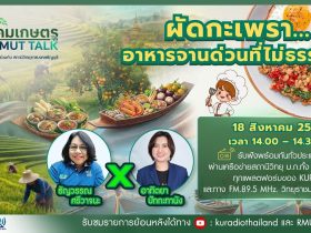 สังคมเกษตร X RMUT TALK ผัดกะเพรา.อาหารจานด่วนที่ไม่ธรรมดา