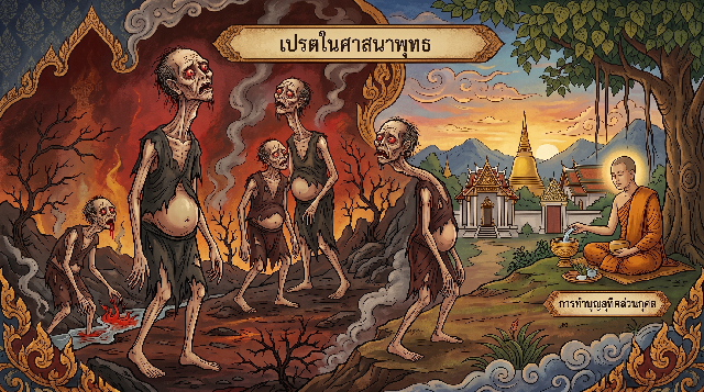 เปรตในศาสนาพุทธ