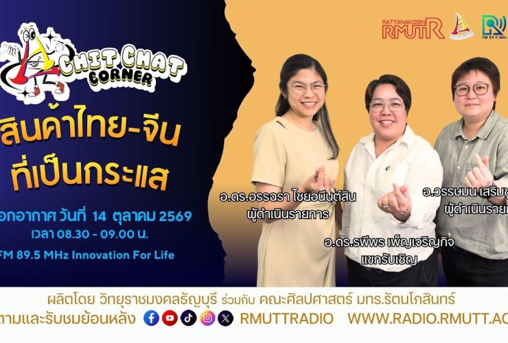 Chit Chat Corner EP.88 สินค้าไทย จีน ที่เป็นกระแส