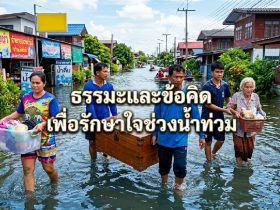 มรดกไทย L ธรรมะและข้อคิด เพื่อรักษาใจช่วงน้ำท่วม