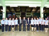 รมว.สาธารณสุข เยี่ยมที่พักชั่วคราว มทร